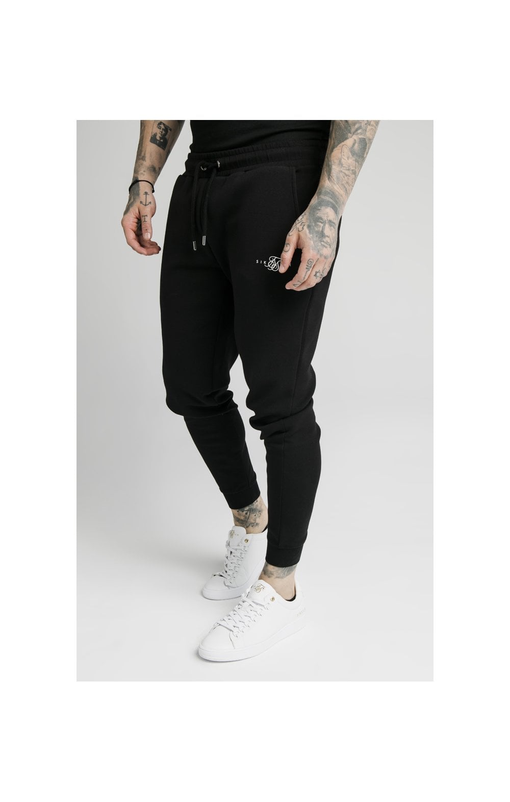 SikSilk Muscle Fit Jogger – Black