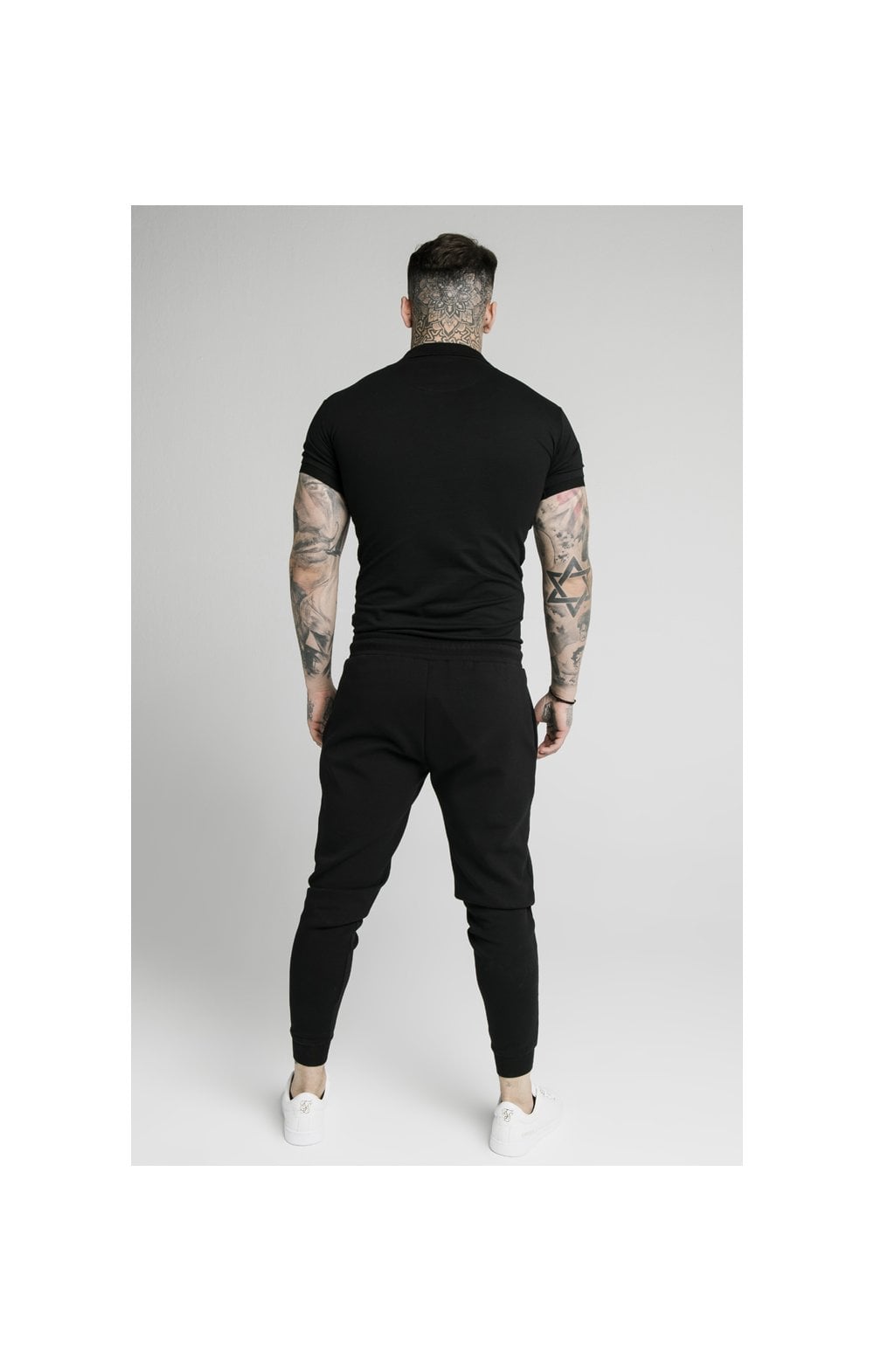 SikSilk Muscle Fit Jogger – Black (5)