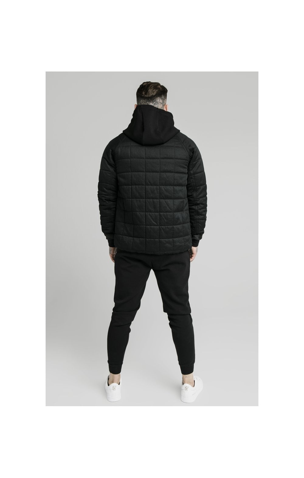 Load image into Gallery viewer, SikSilk Farmers Jacket – Black (3)