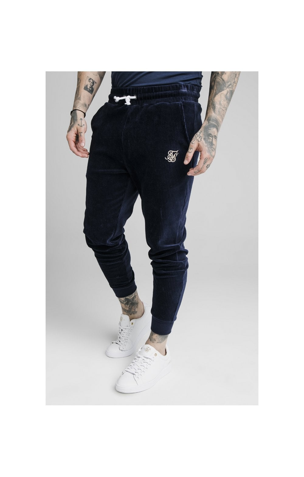 Siksilk velour online joggers