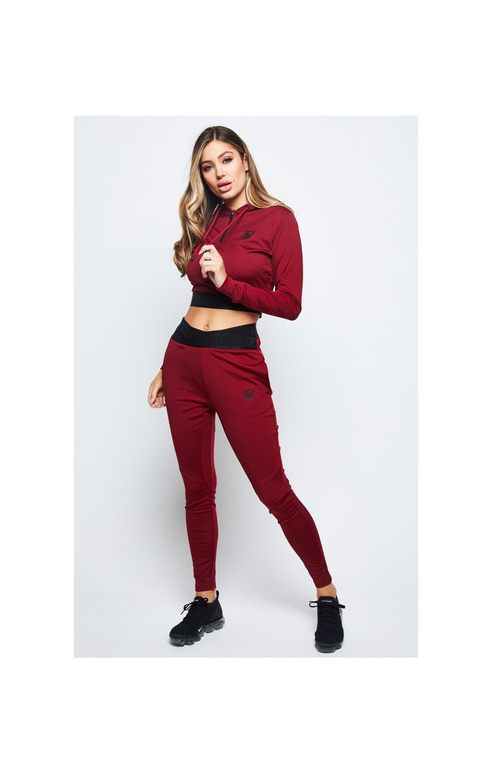 Load image into Gallery viewer, SikSilk Gym Track Top - Red (3)