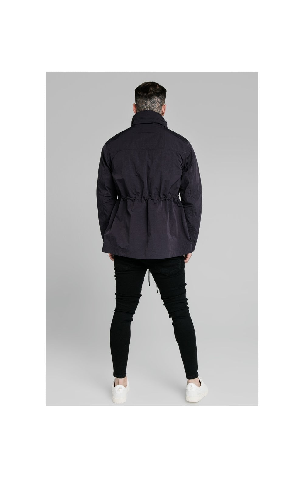 SikSilk Lightweight Zip Jacket - Black (4)