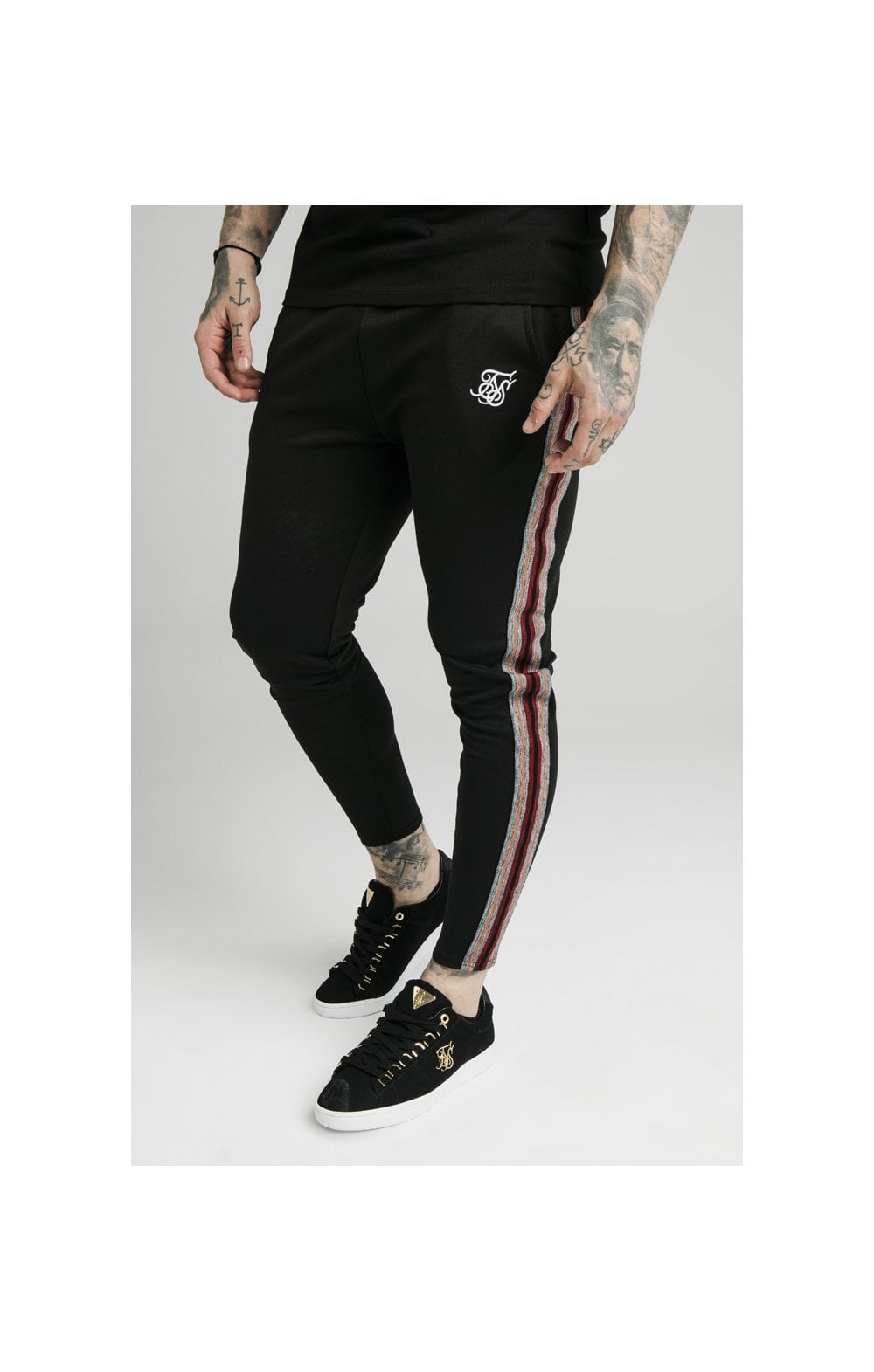 SikSilk Athlete Pants Black