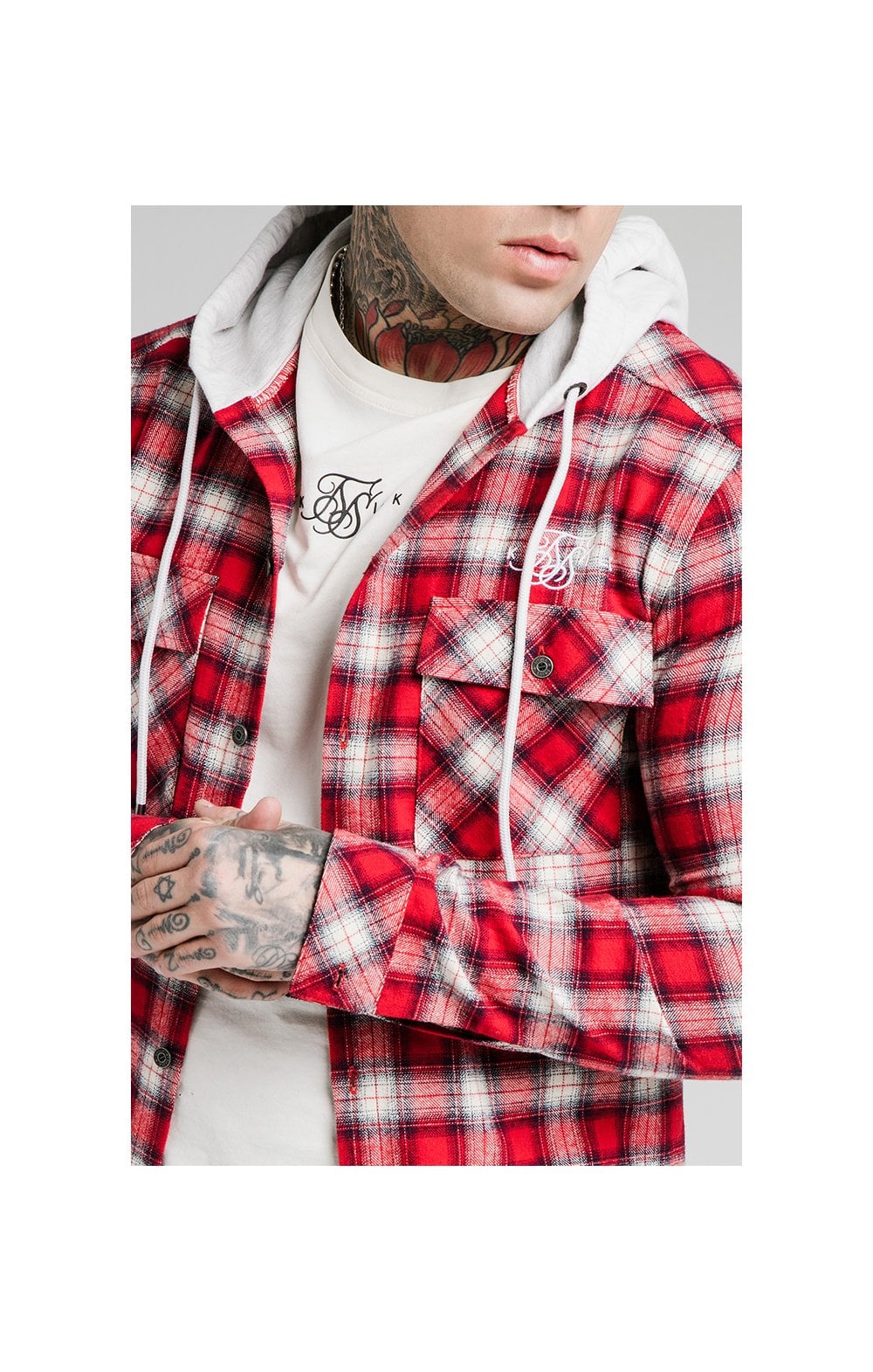 Off white hot sale flannel jacket