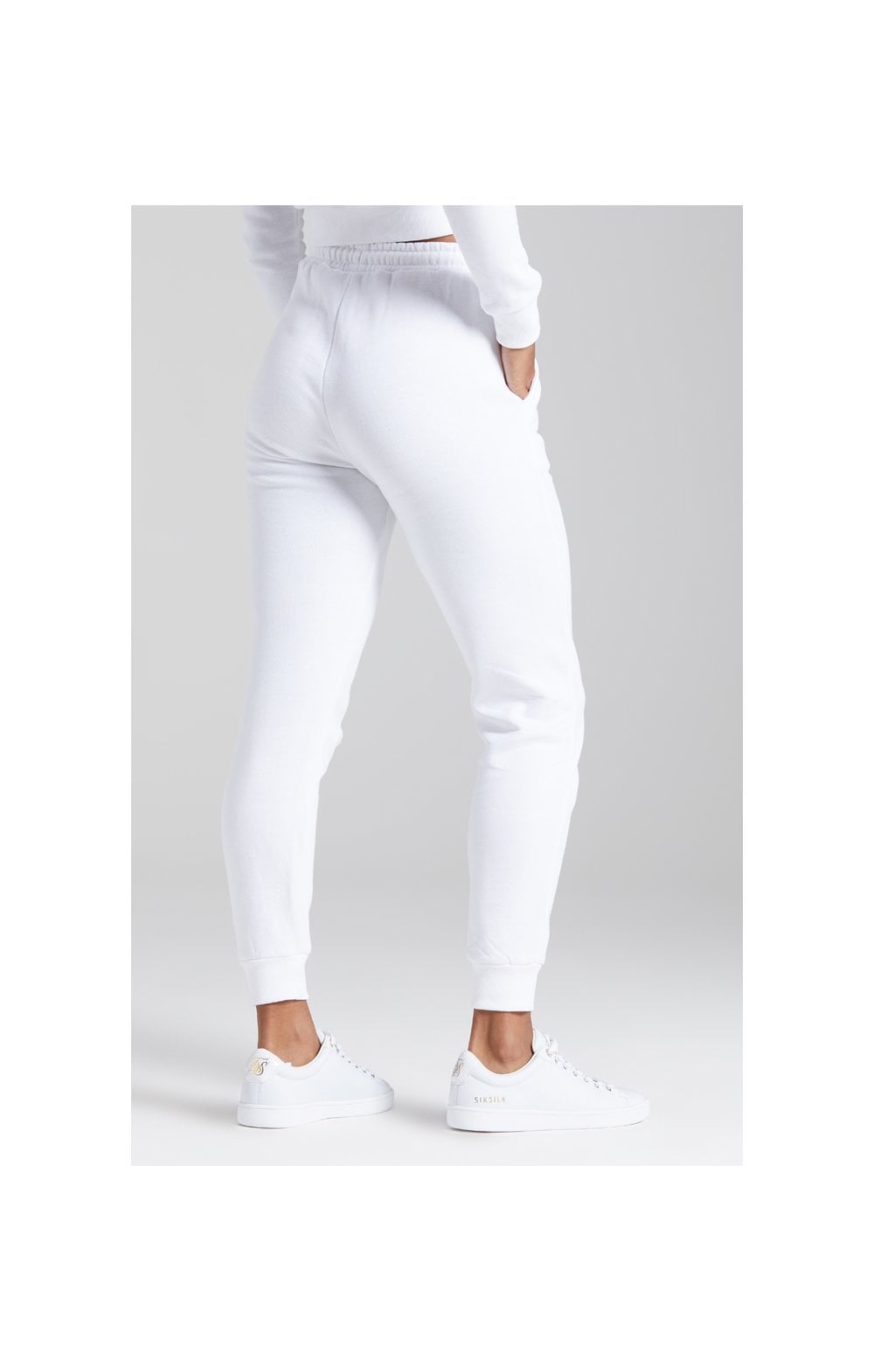 Load image into Gallery viewer, SikSilk Prestige Joggers - White (2)