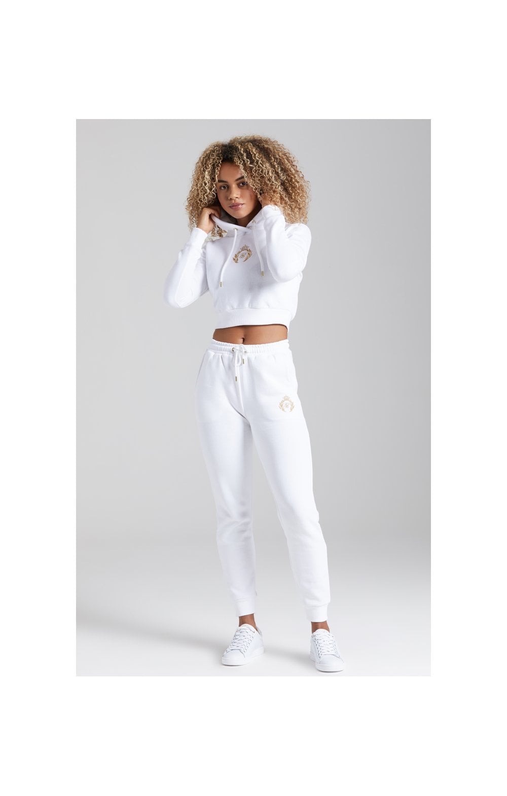 Load image into Gallery viewer, SikSilk Prestige Joggers - White (4)