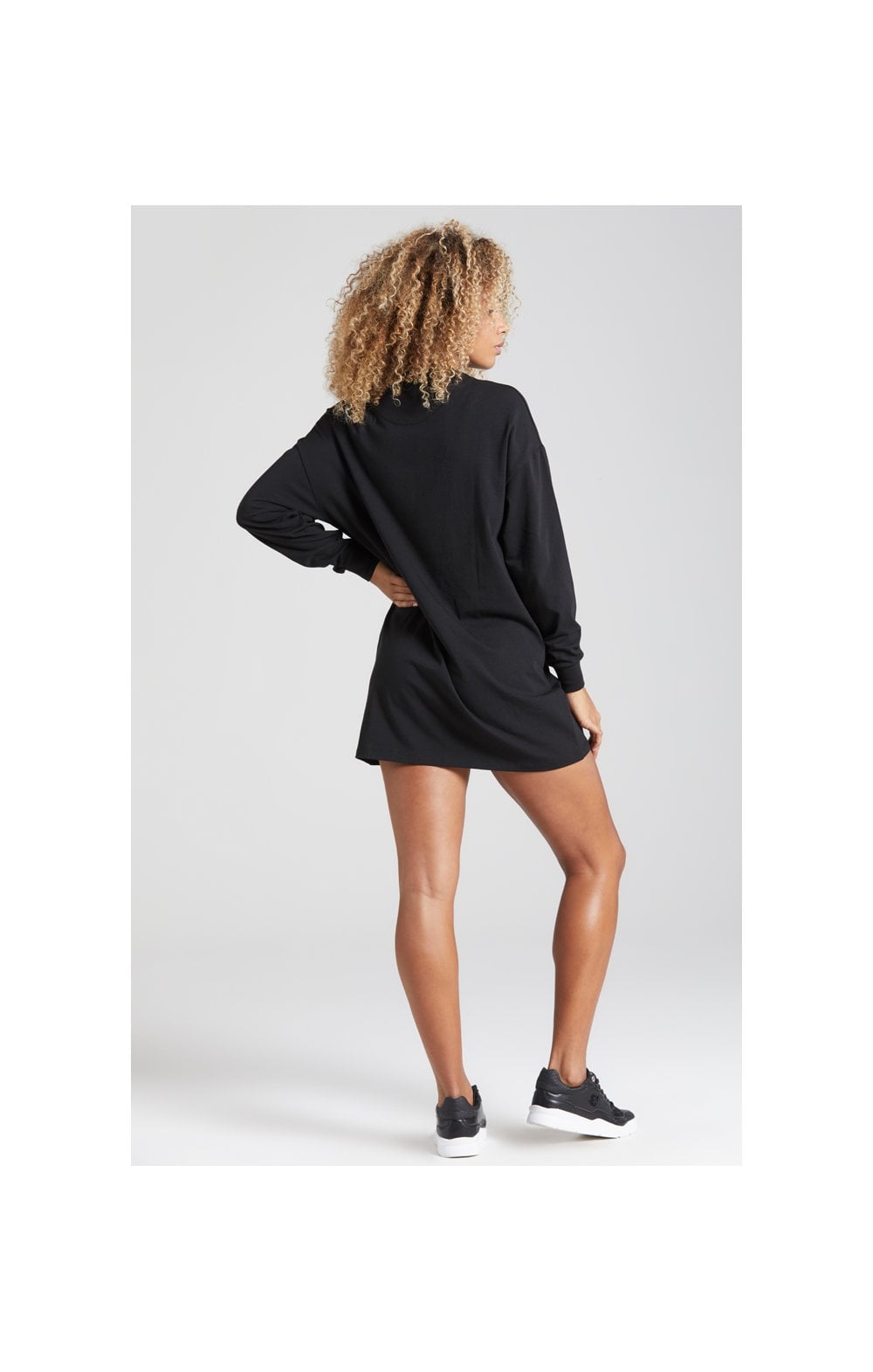 SikSilk Prestige T-Shirt Dress - Black (6)