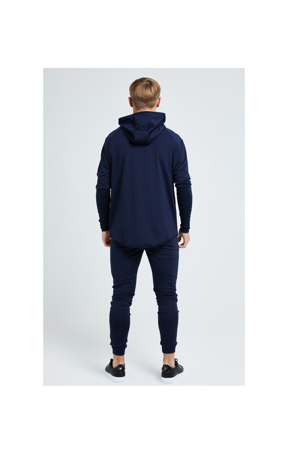 Load image into Gallery viewer, Boys Illusive Navy Zip Thru Hoodie (5)