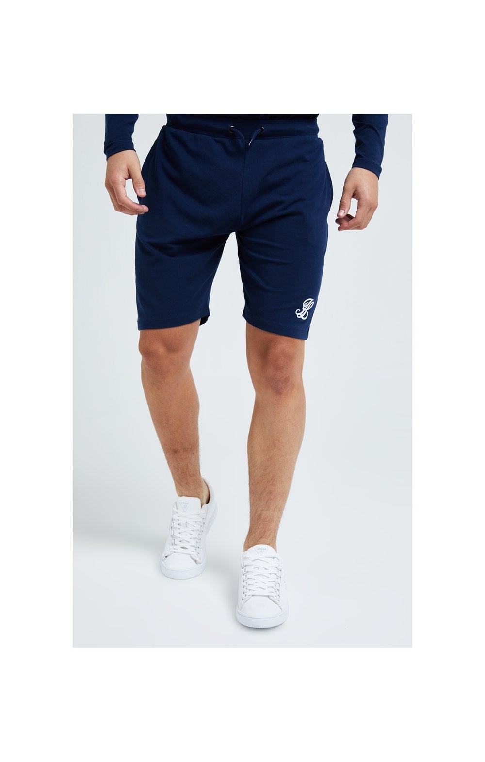 Load image into Gallery viewer, Illusive London Core Jersey Shorts - Navy