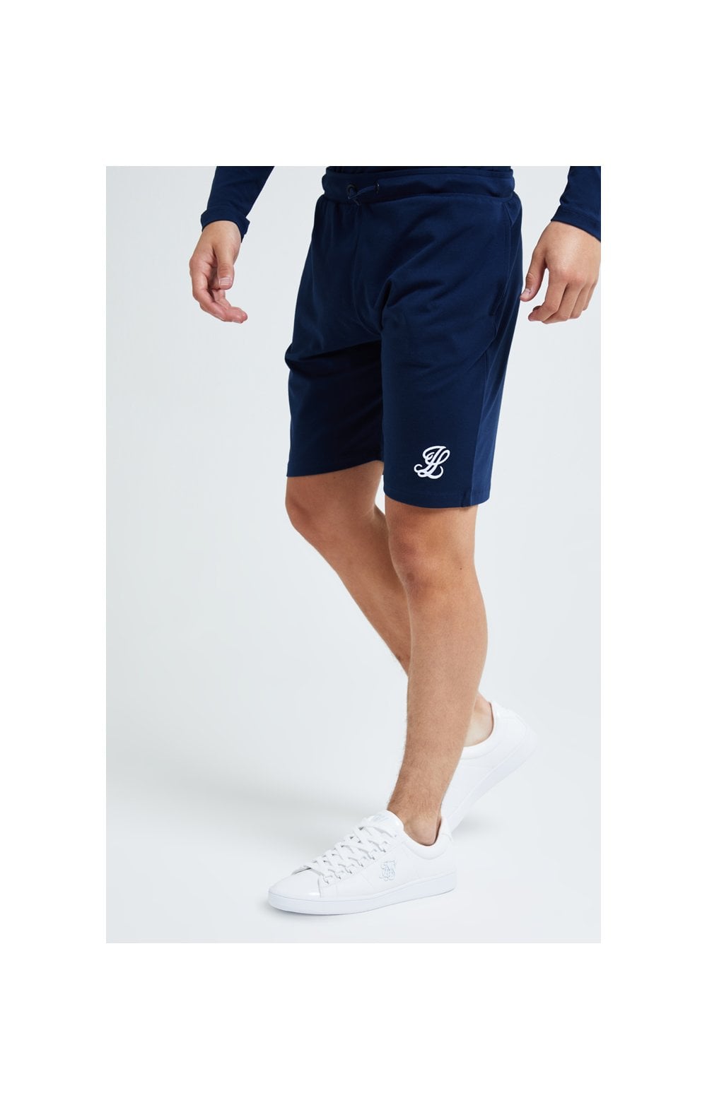 Load image into Gallery viewer, Illusive London Core Jersey Shorts - Navy (1)
