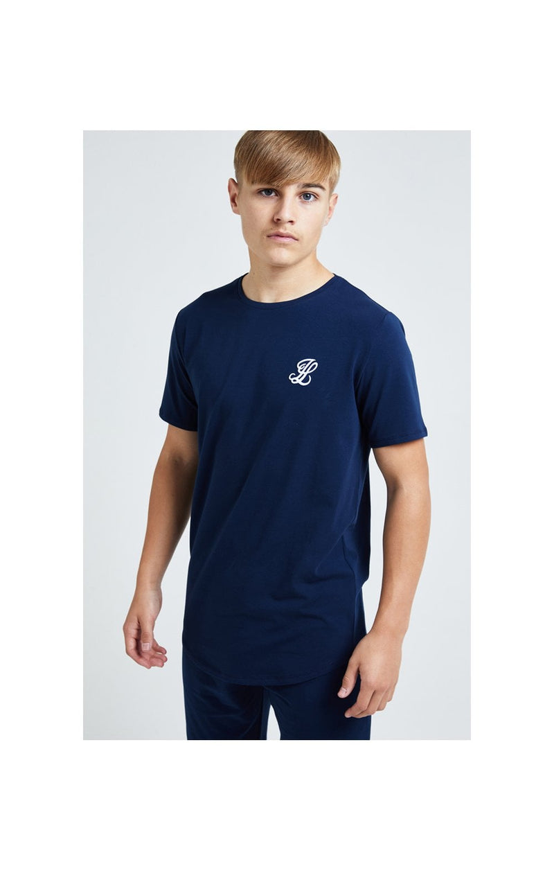 Boys Illusive Navy Essentials T-Shirt