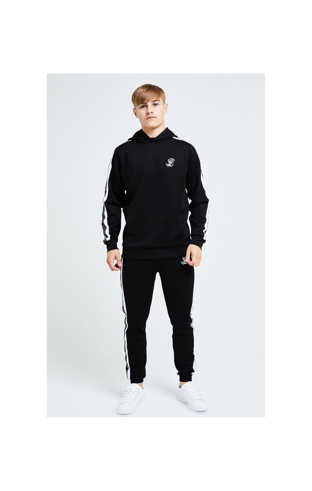 Illusive London Diverge Overhead Hoodie - Black Gold & White (4)