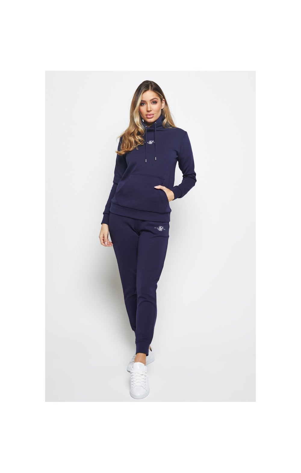 Load image into Gallery viewer, SikSilk Core Overhead Hoodie - Navy (1)