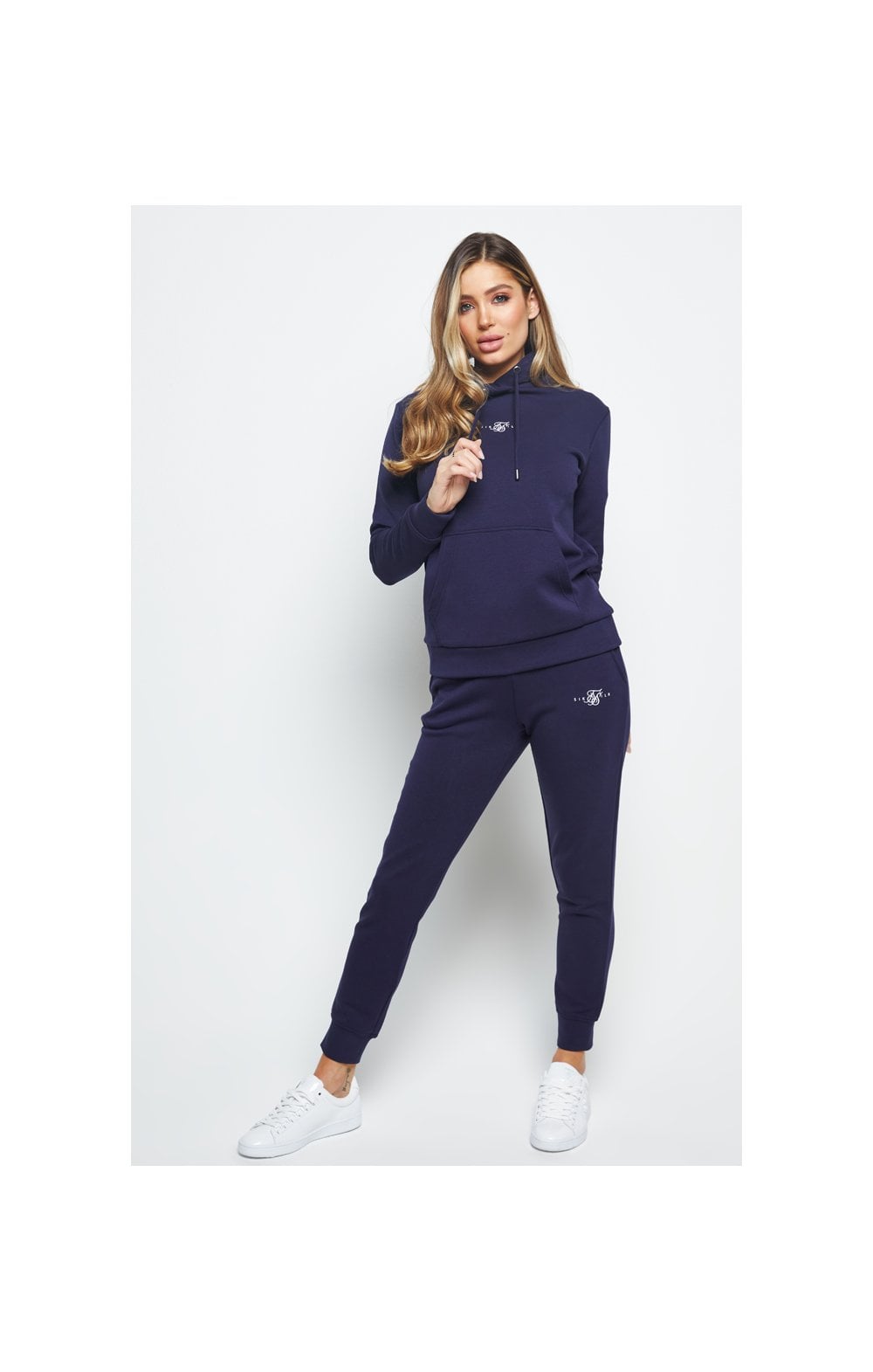 Load image into Gallery viewer, SikSilk Core Overhead Hoodie - Navy (2)