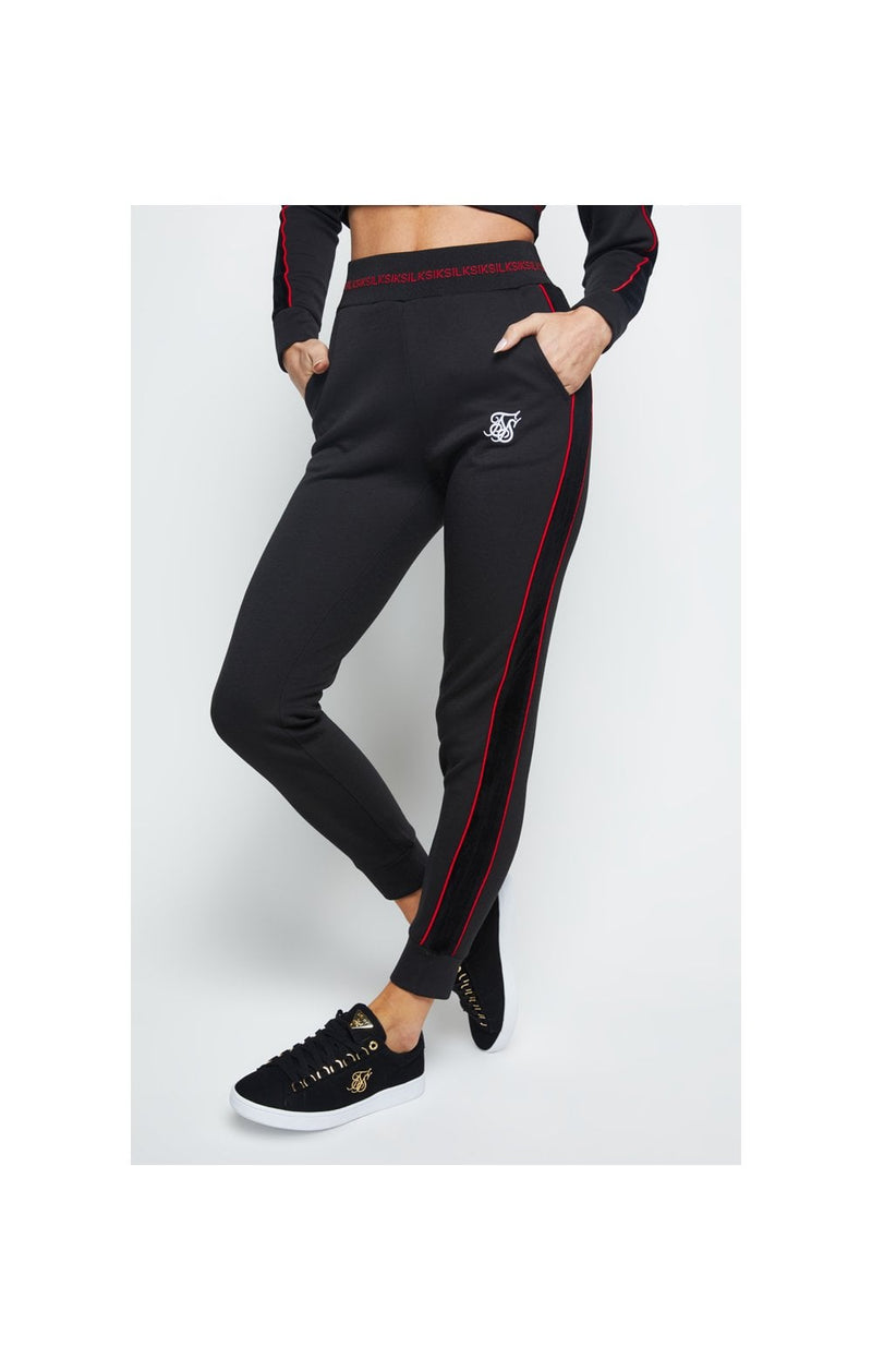 SikSilk Imperial Track Pants - Black