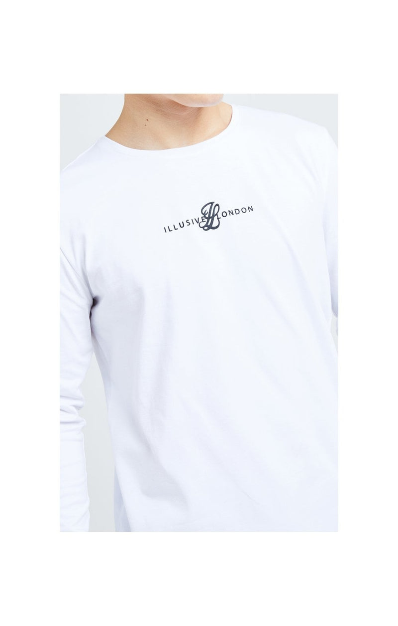 Illusive London Dual L/S Tee - White (1)