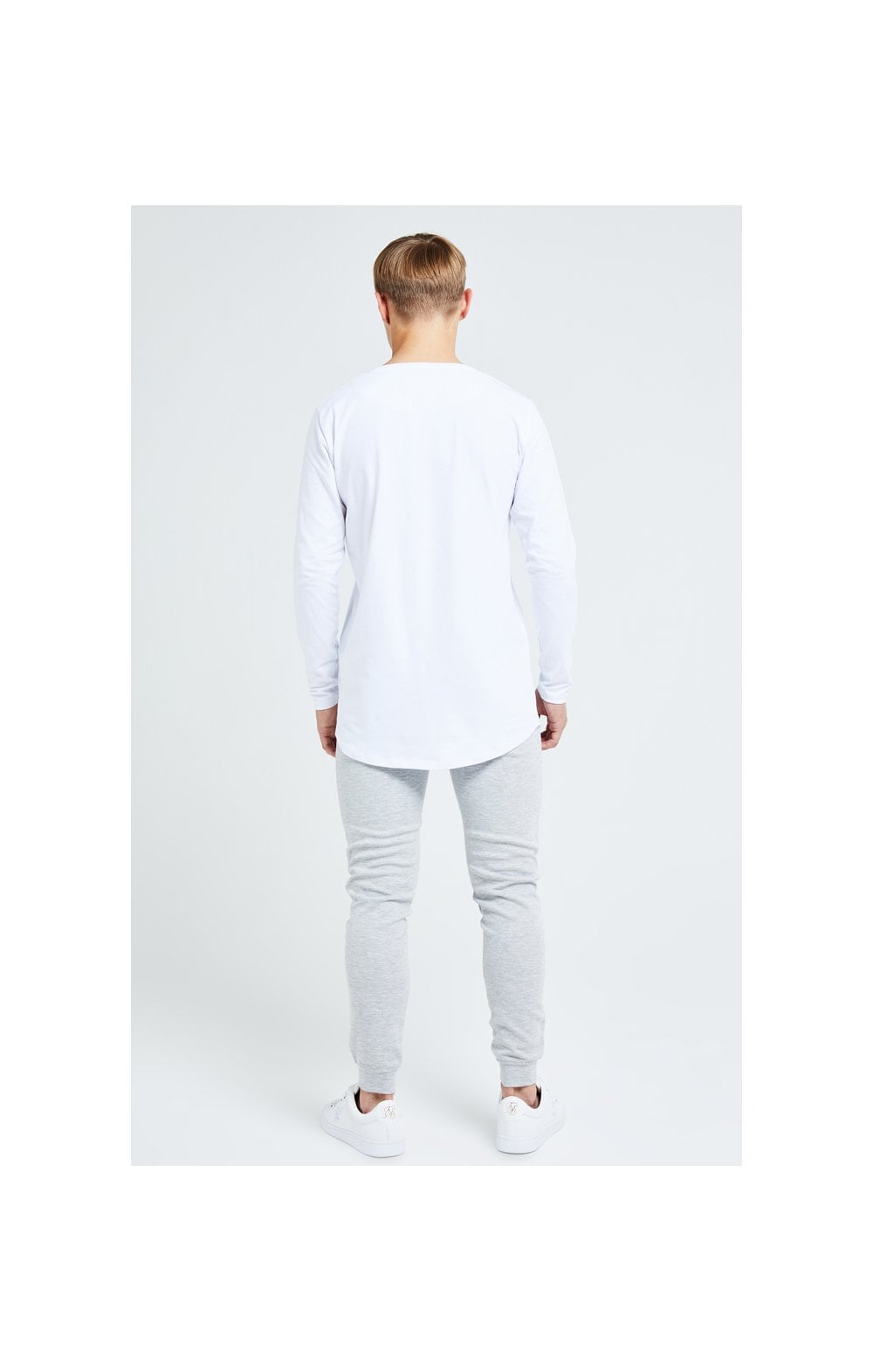 Load image into Gallery viewer, Illusive London Dual L/S Tee - White (5)