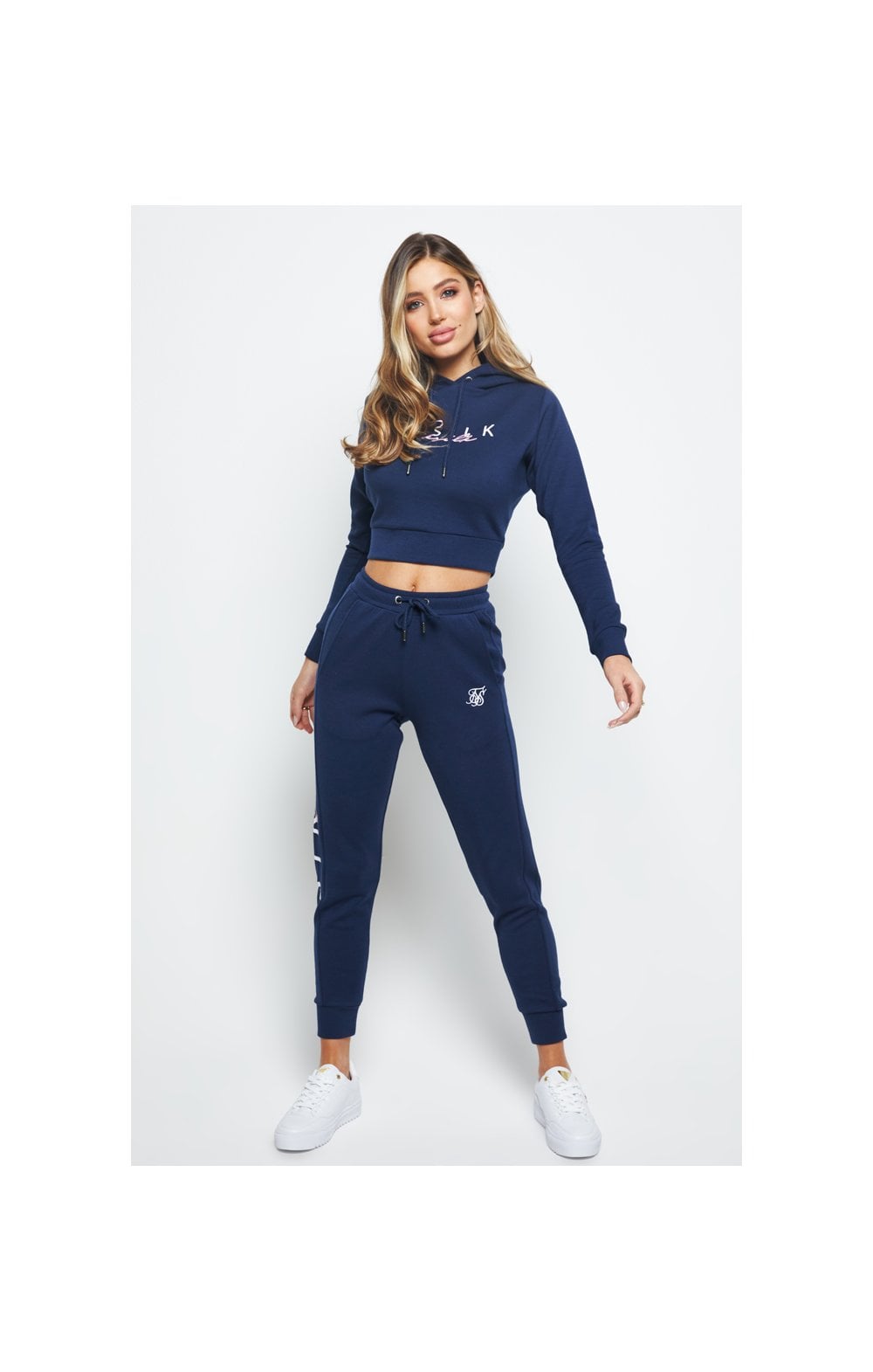 SikSilk Colour Signature Track Pants - Blue (2)