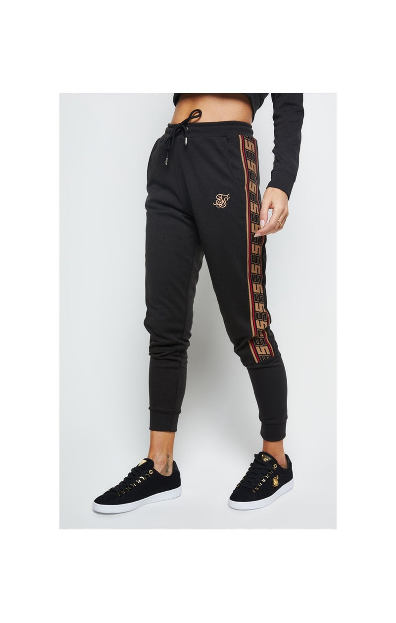 SikSilk Distinction Track Pants - Black (1)