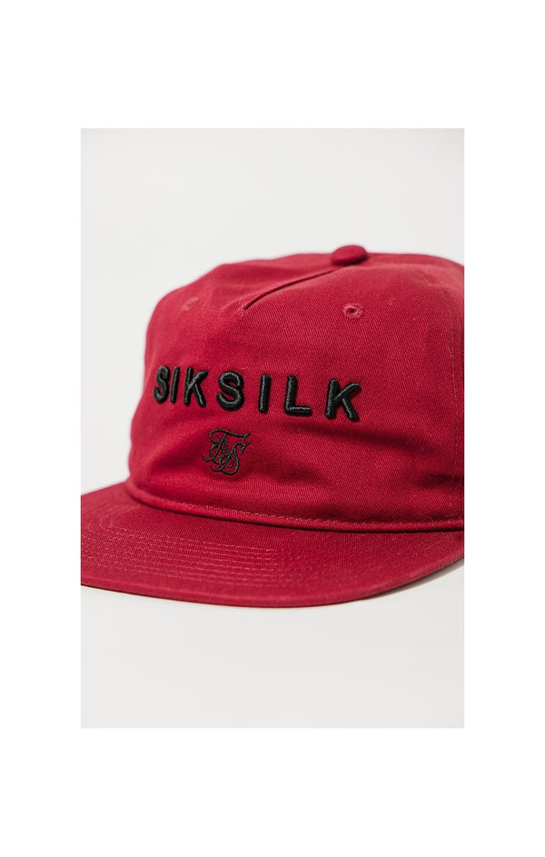 SikSilk Cotton Snapback - Red