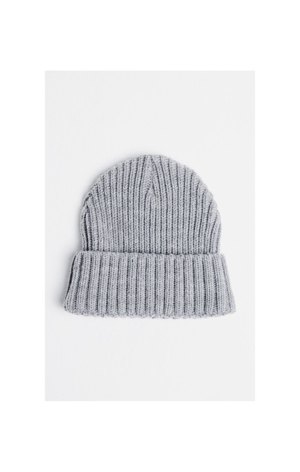 Load image into Gallery viewer, SikSilk Rib Cuff Beanie - Grey Marl (1)