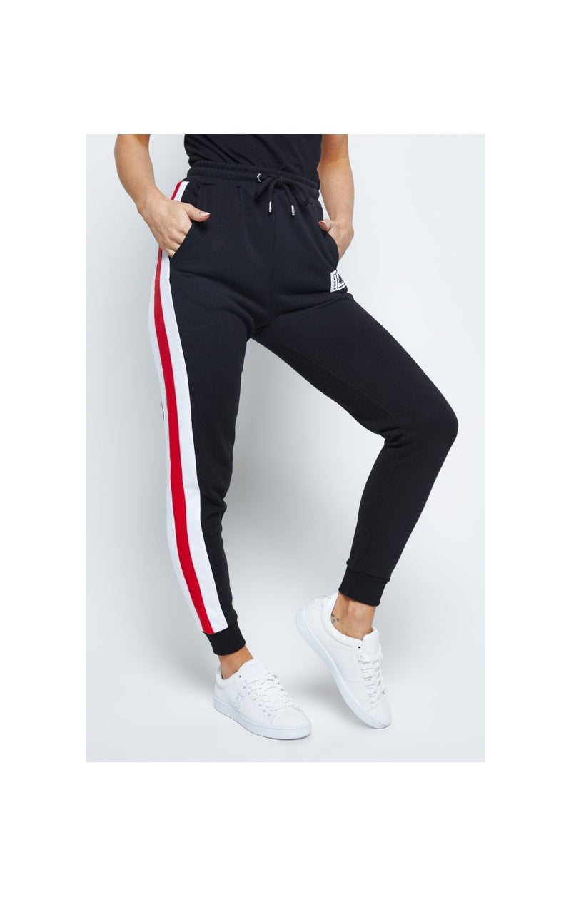 SikSilk Luxe Track Pants - Black (1)