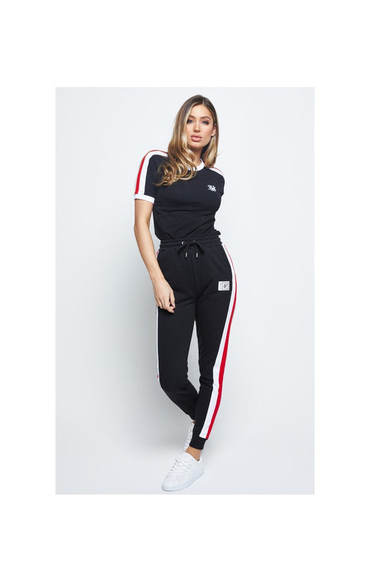 SikSilk Luxe Track Pants - Black