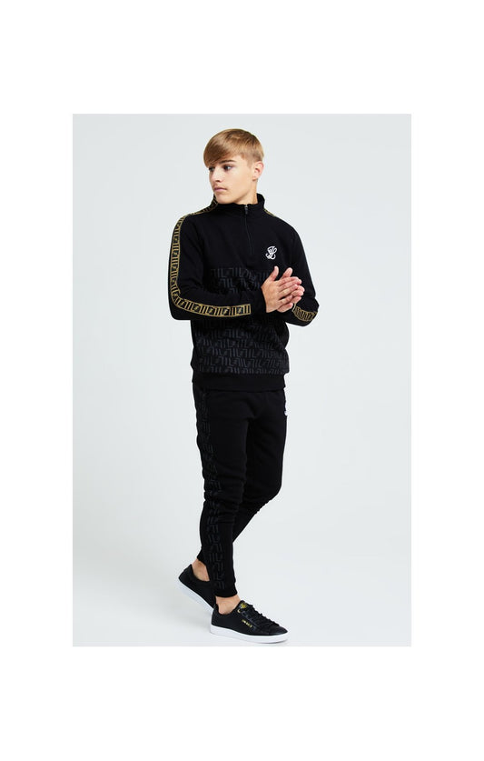 Illusive London Elite Quarter Zip - Black