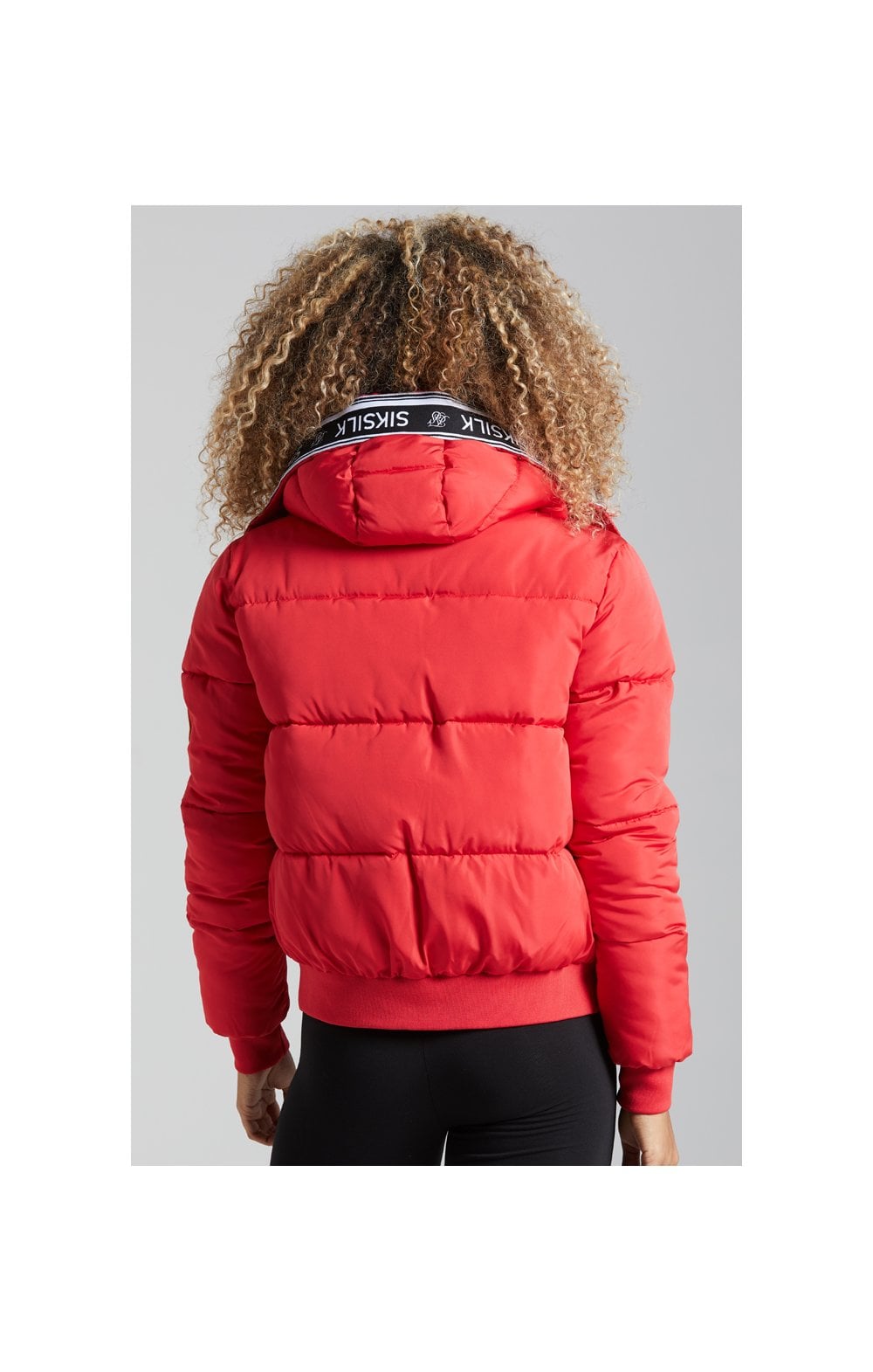 SikSilk Tape Padded Jacket - Red (6)