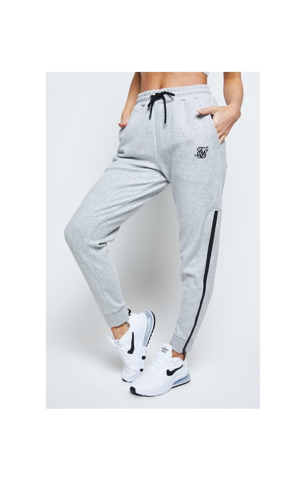 Load image into Gallery viewer, SikSilk React Track Pants - Grey