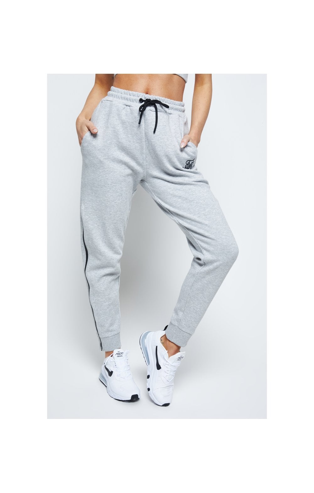 Load image into Gallery viewer, SikSilk React Track Pants - Grey (2)