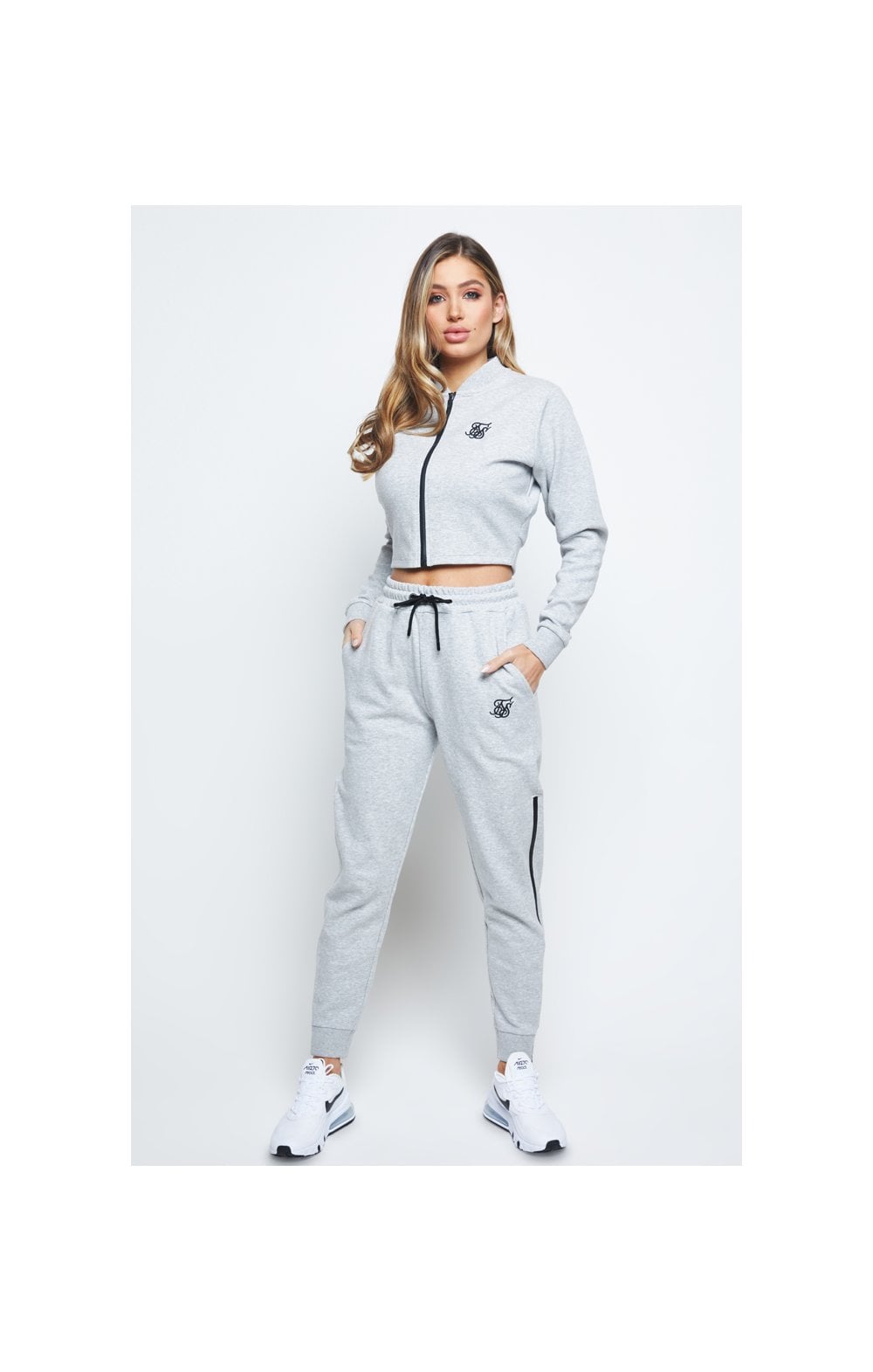 Load image into Gallery viewer, SikSilk React Track Pants - Grey (3)