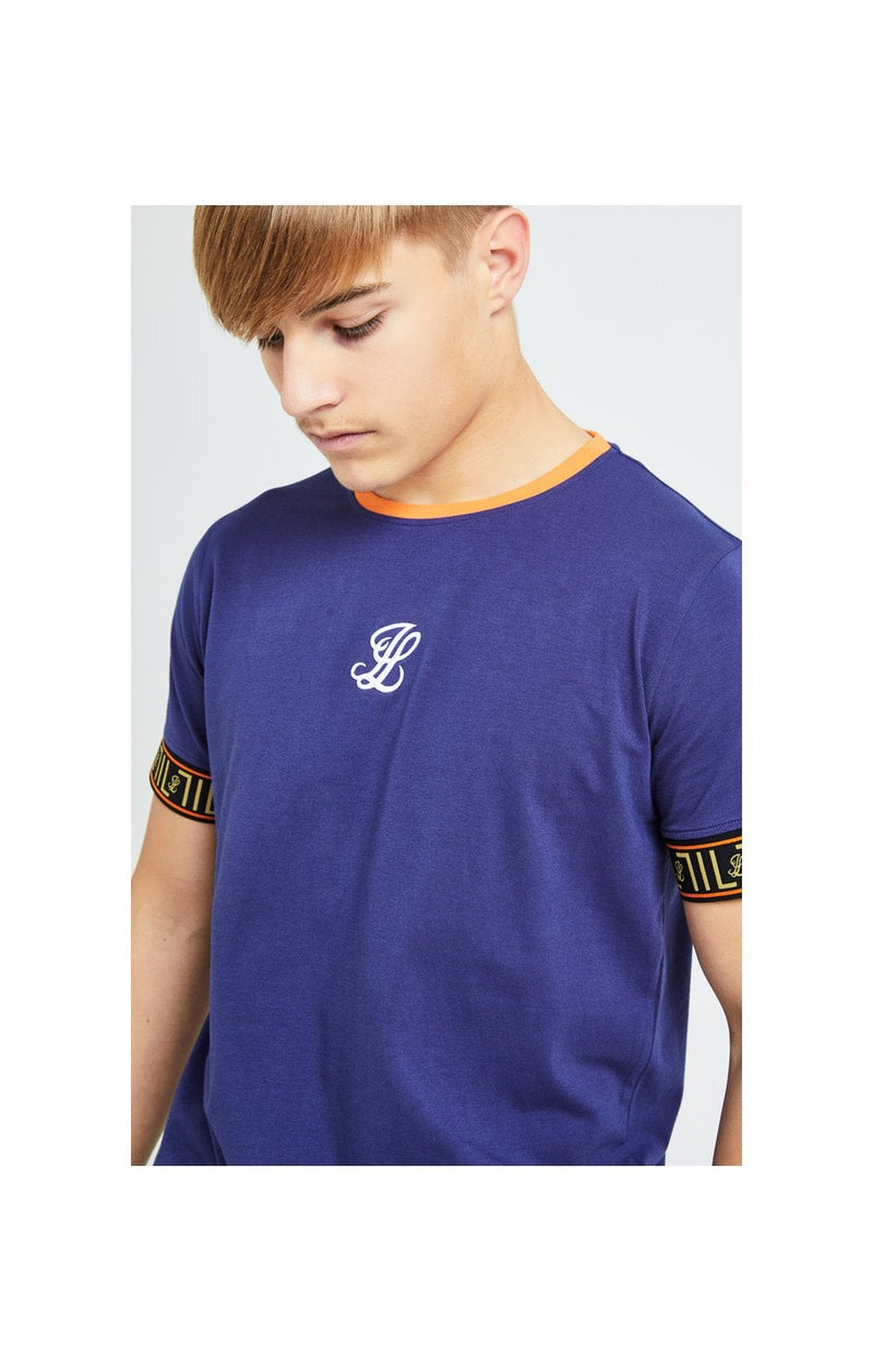 Illusive London Patriot Tech Tee - Blue & Orange