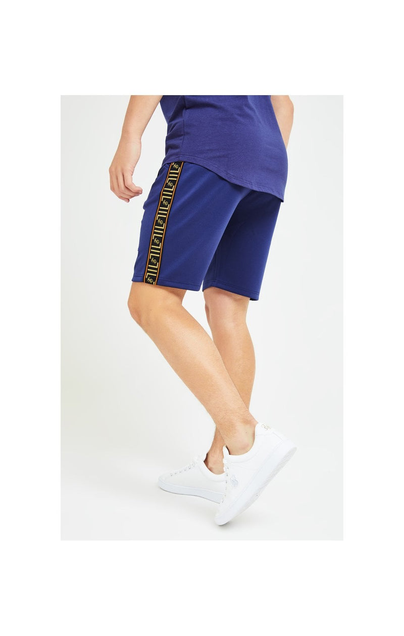 Illusive London Patriot Shorts - Blue & Orange (1)