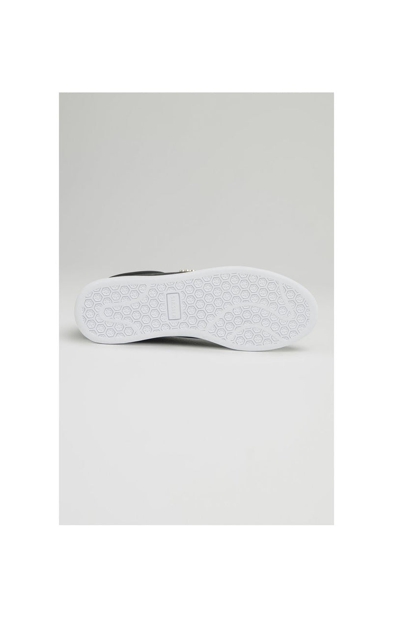 Black Low-Top Casual Monogram Trainer (1)