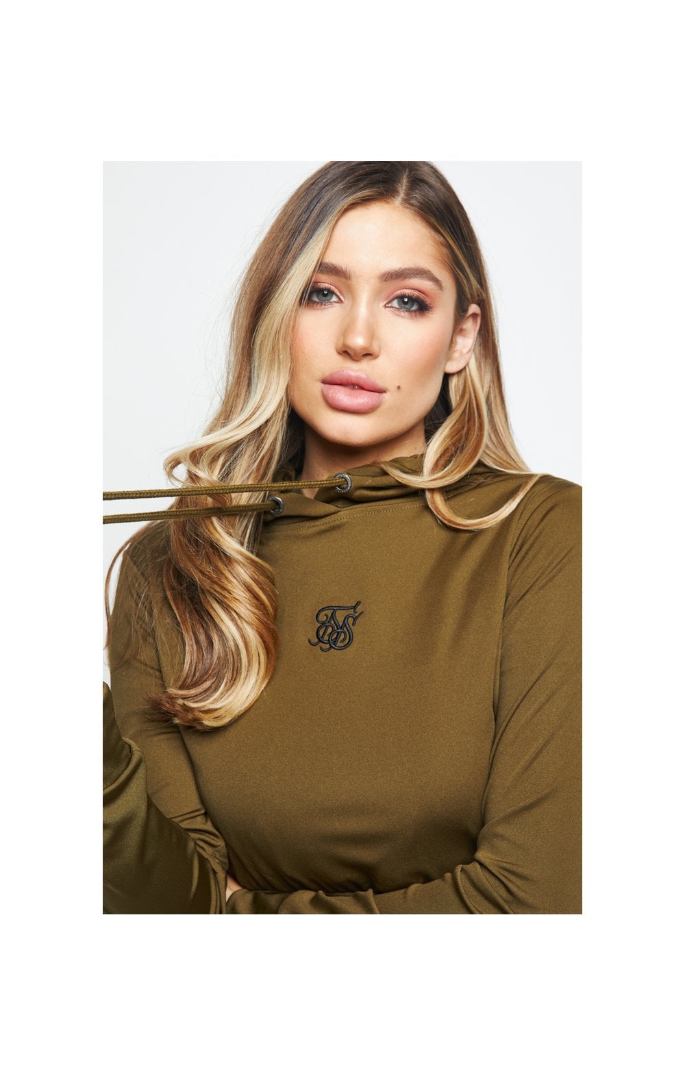 SikSilk Zonal Track Top - Khaki (2)