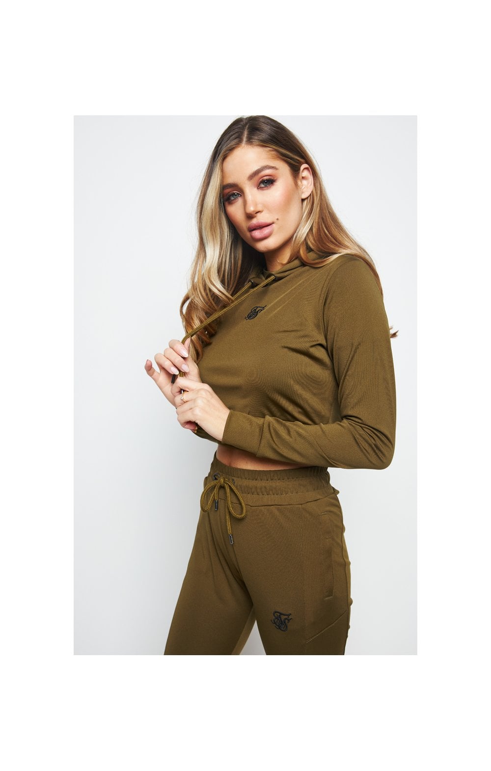 SikSilk Zonal Track Top - Khaki (3)