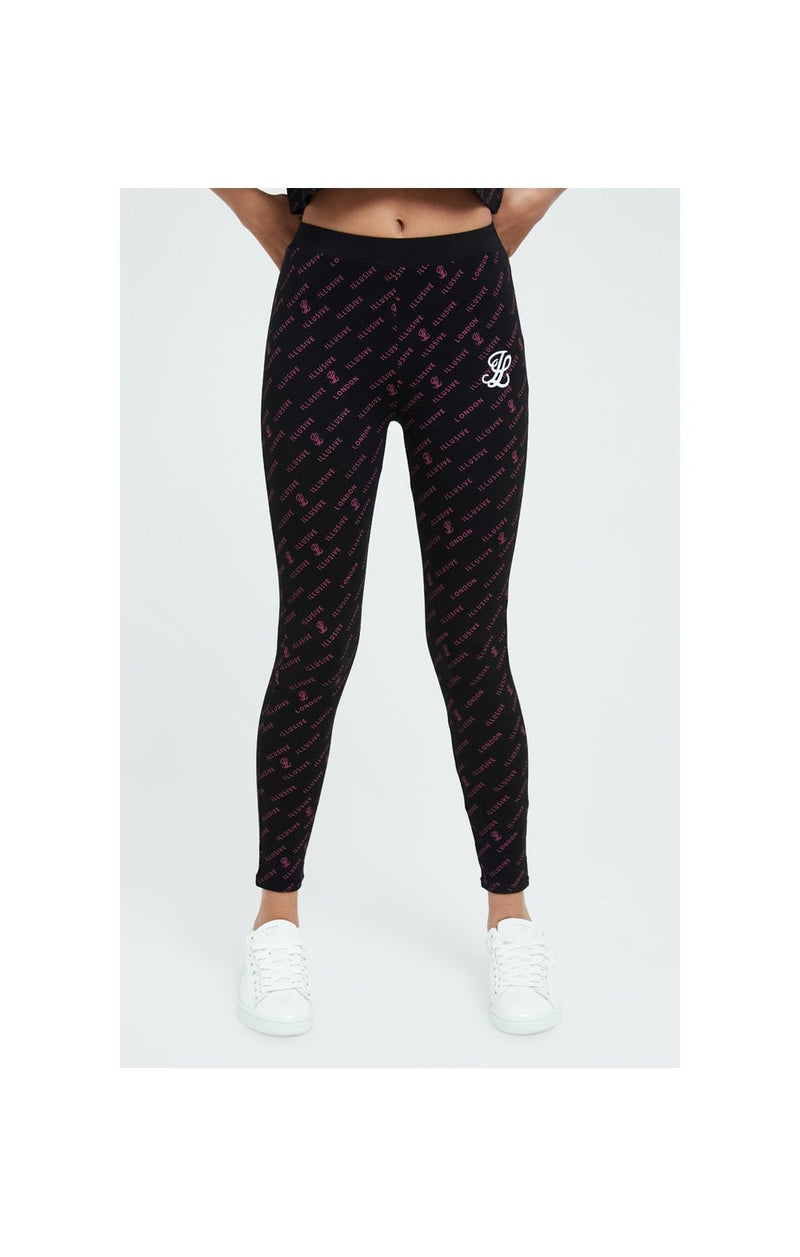 Illusive London Aop Legging - Black