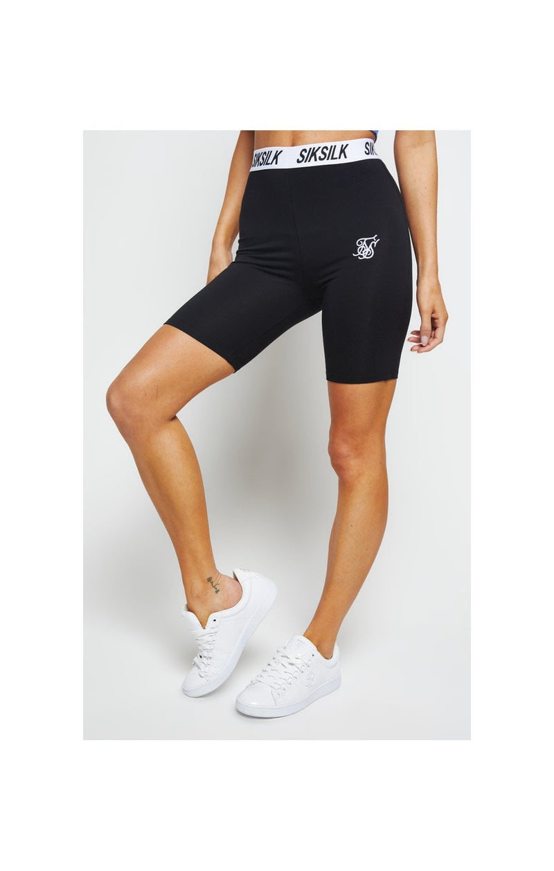 SikSilk Velocity Cycle Shorts - Black