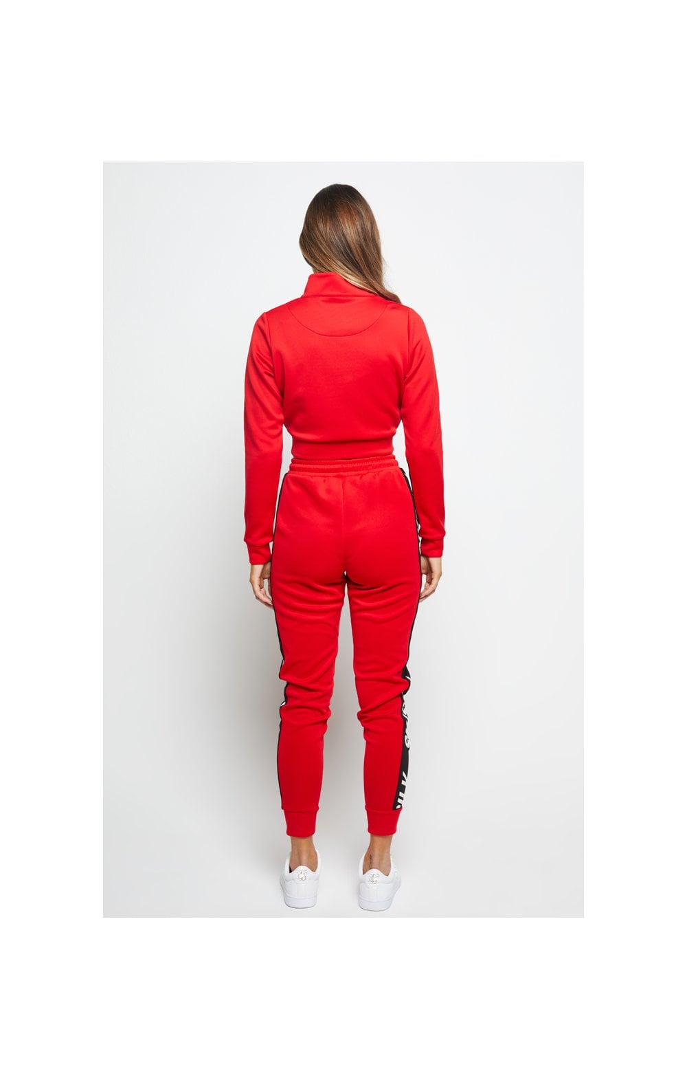 SikSilk Chaser Track Top - Red (2)