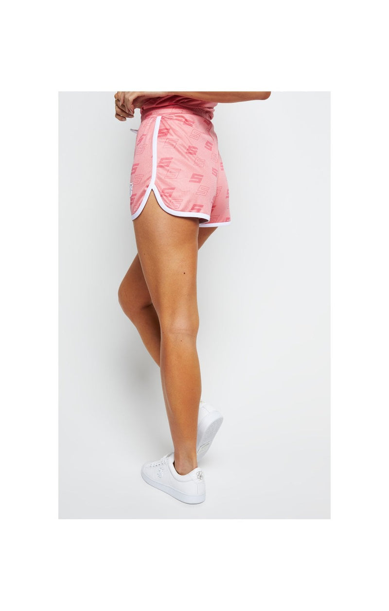 SikSilk Shadow Roma Shorts - Pink (1)