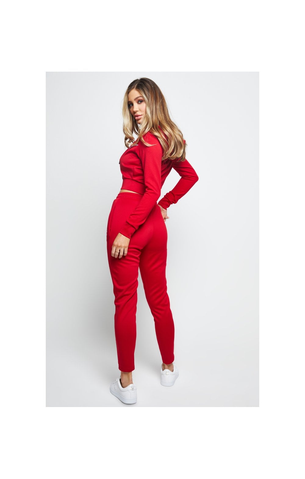 SikSilk Duality Track Pants - Red (4)