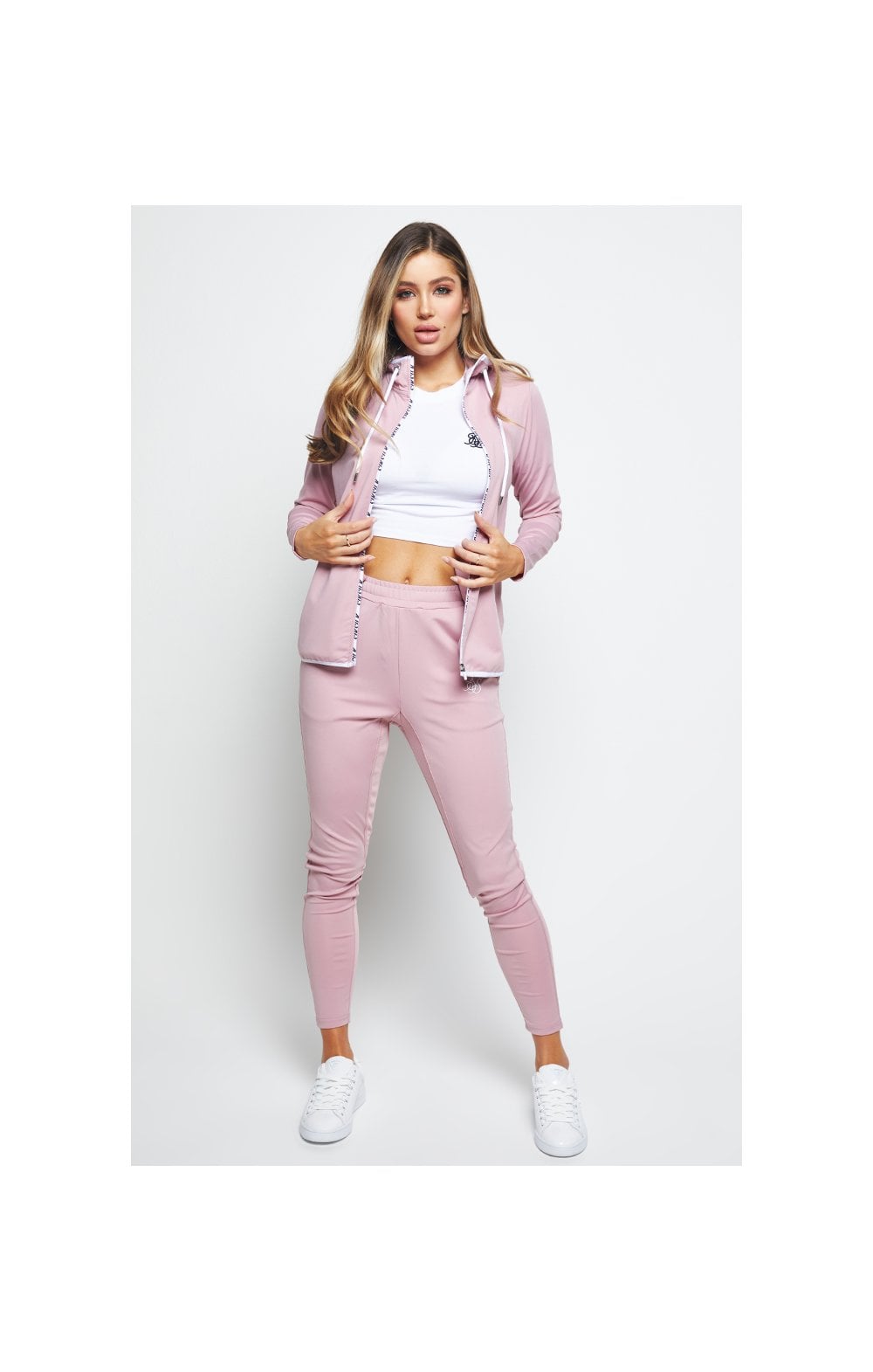 SikSilk Zephyr Track Top - Pink (5)