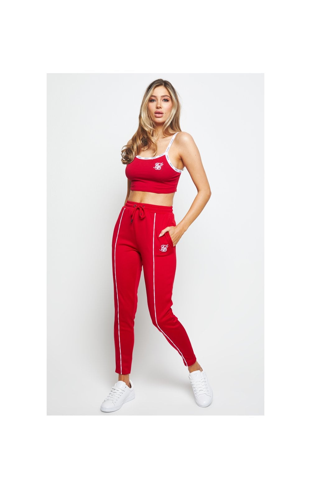 SikSilk Duality Bralette - Red (5)