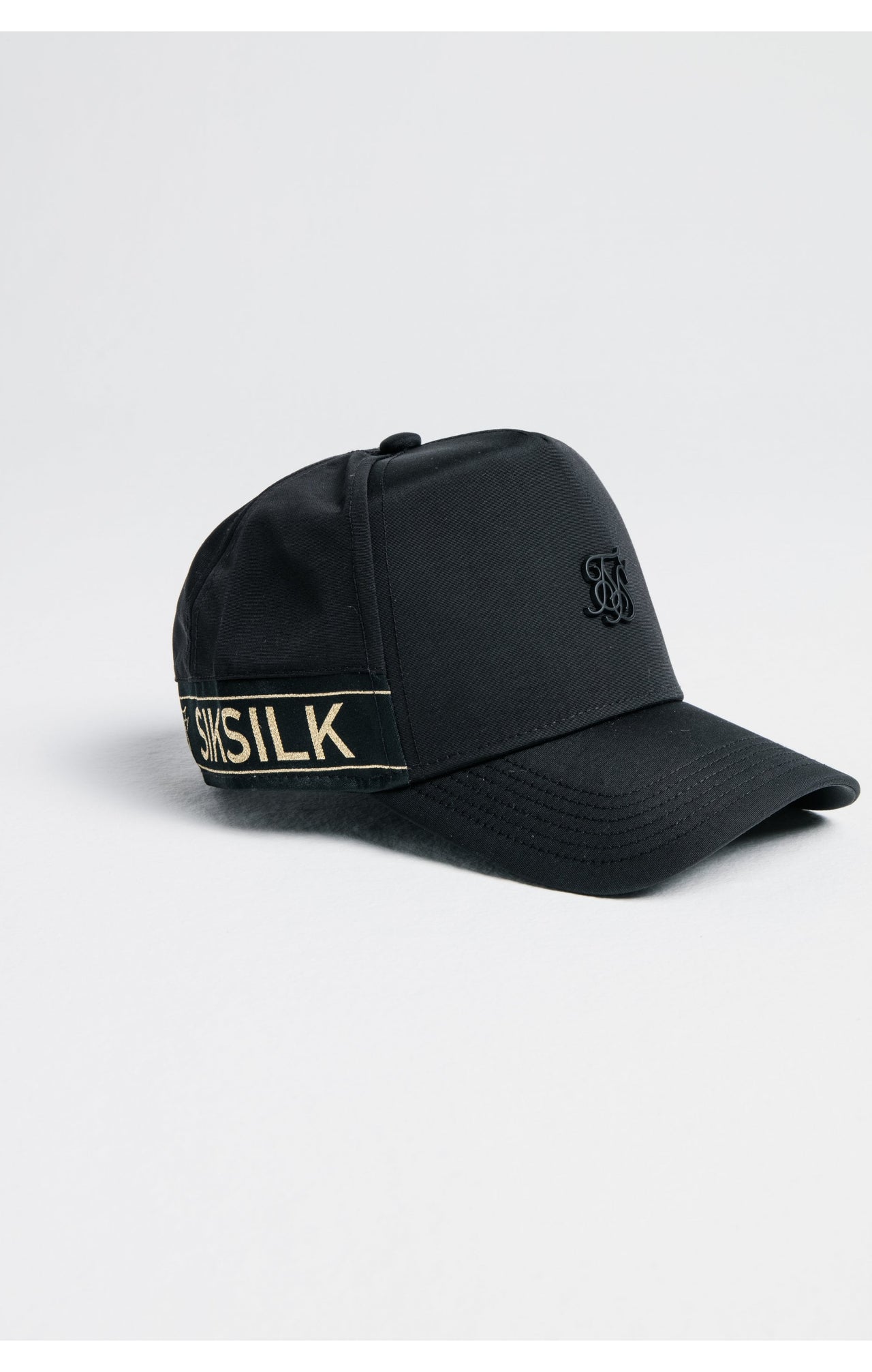 SikSilk Nylon Tape trucker - Black & Gold (2)
