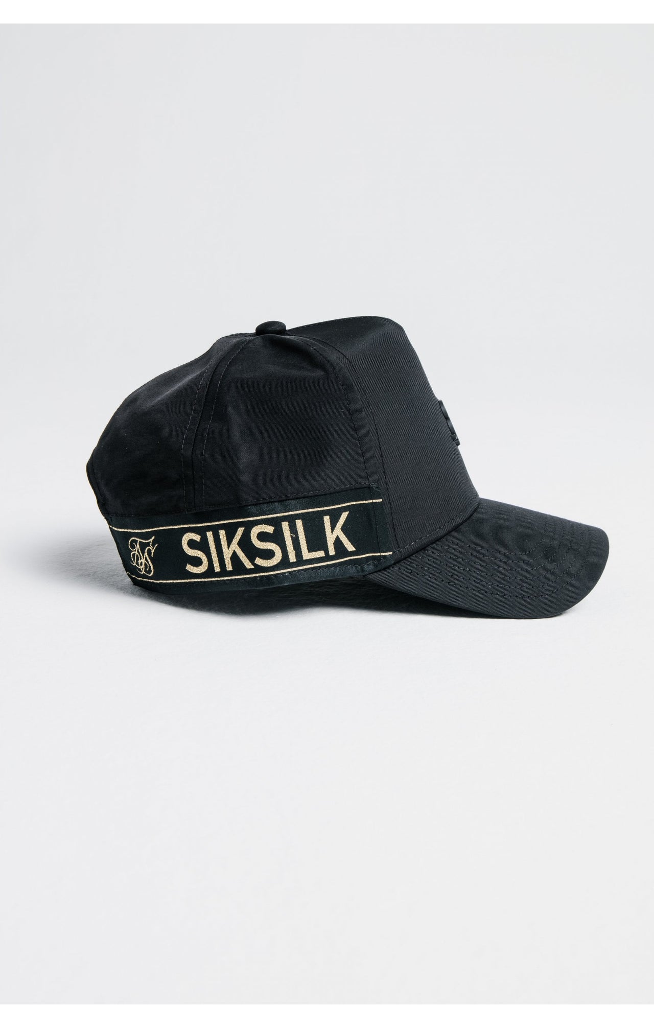 SikSilk Nylon Tape trucker - Black & Gold (3)