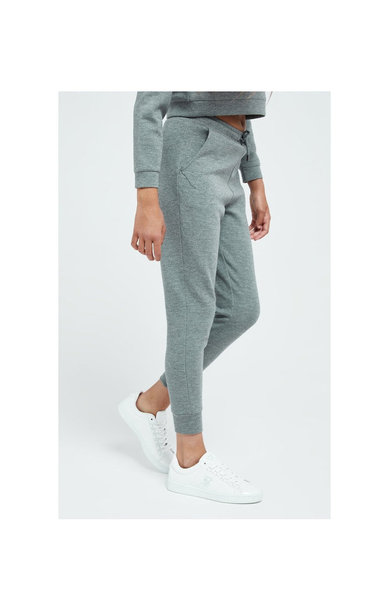 Illusive London Dual Track Pant - Grey Marl (1)