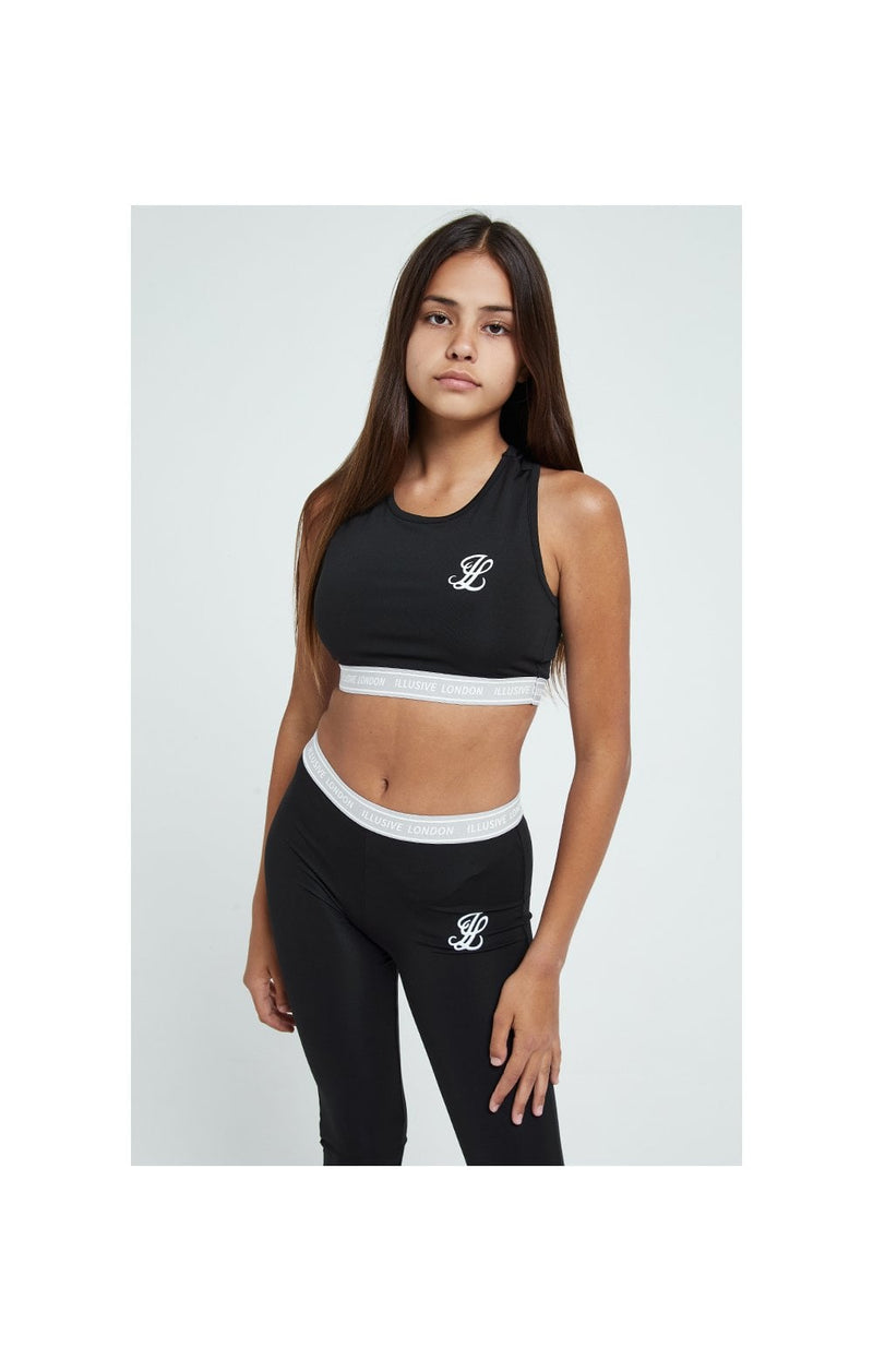Illusive London Tape Bralette - Black (1)