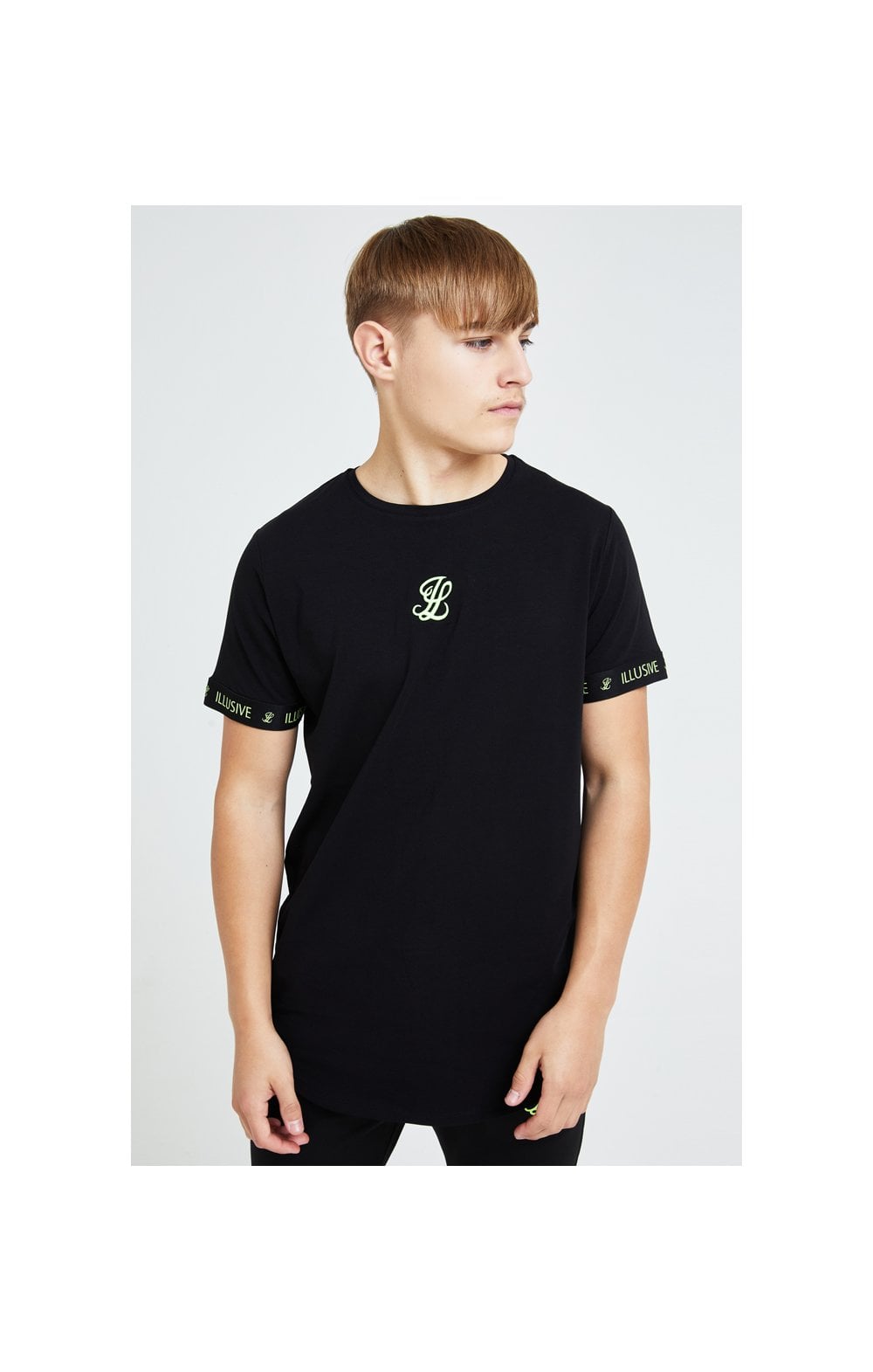 Illusive London Element Tech Tee - Black & Green