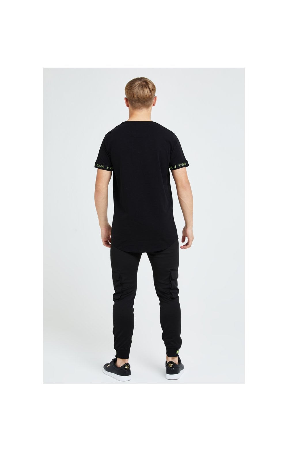 Illusive London Element Tech Tee - Black & Green (3)